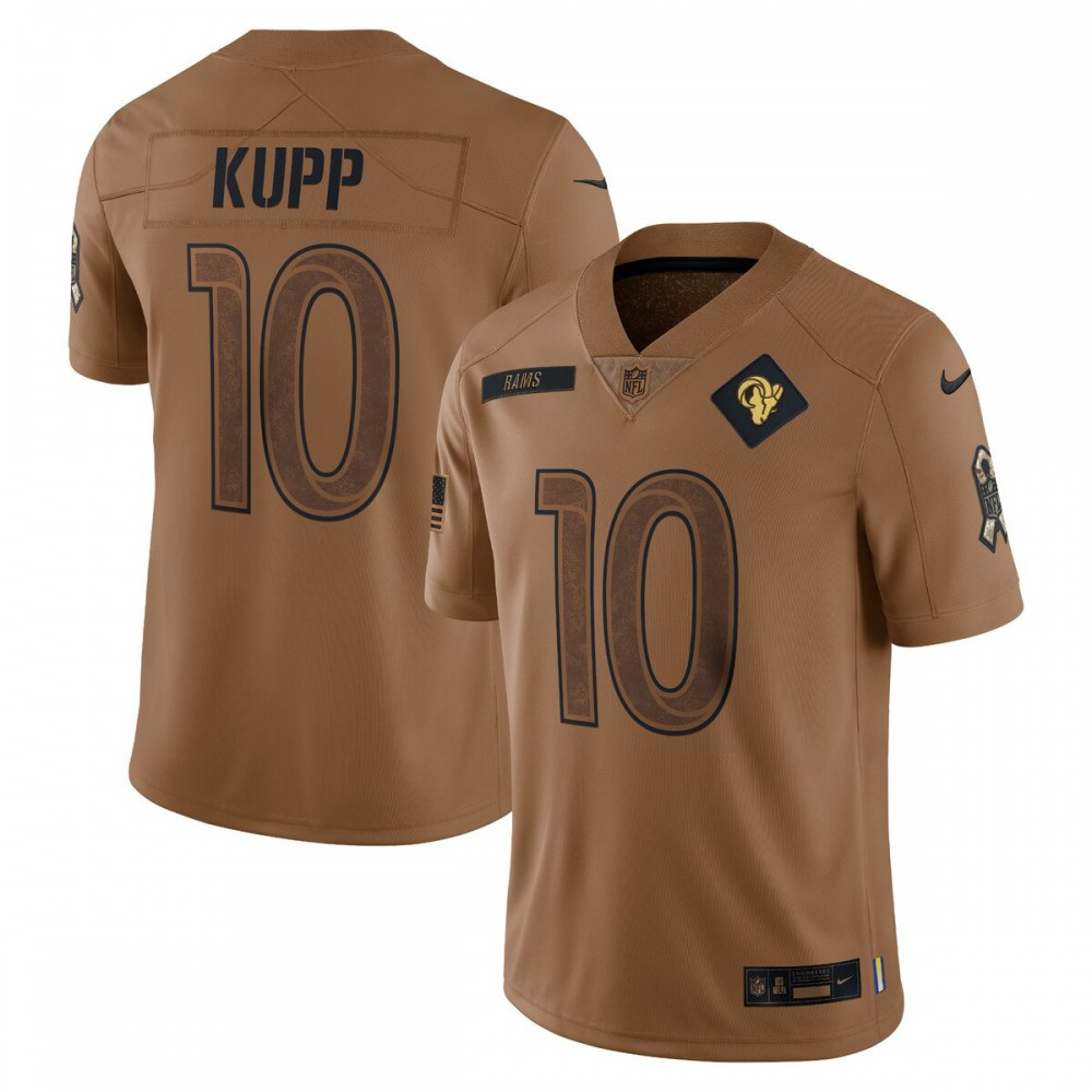 Cooper Kupp Los Angeles Rams Nike 2023 Salute To Service Limited Jersey - Brown-GridironStore